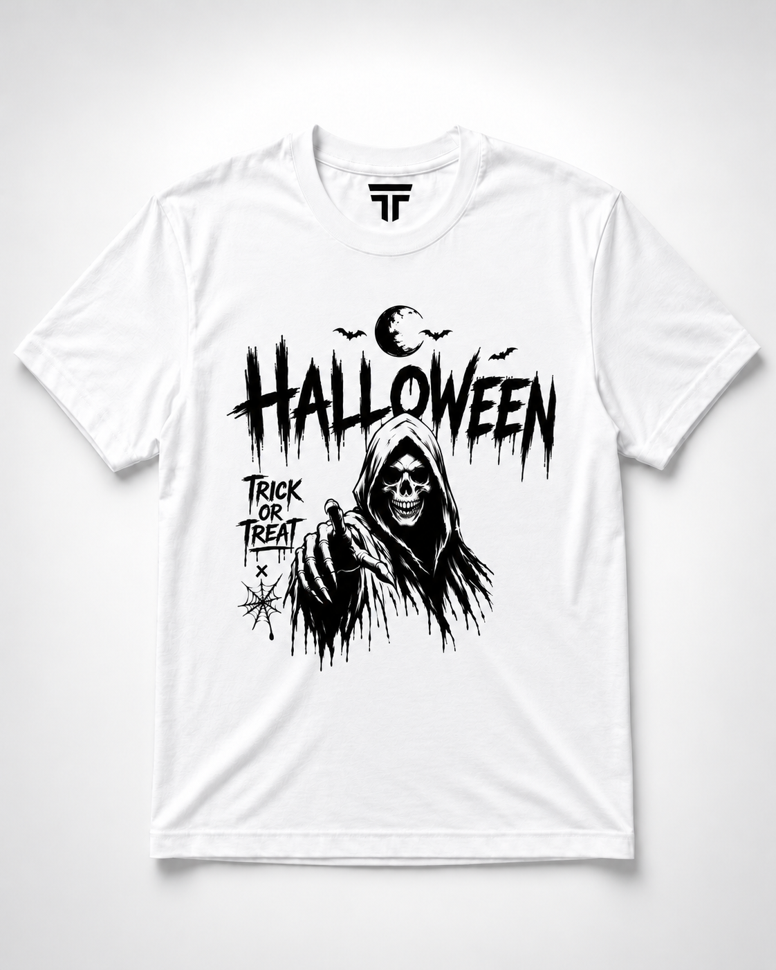 Trick or Treat Reaper Halloween T-Shirt