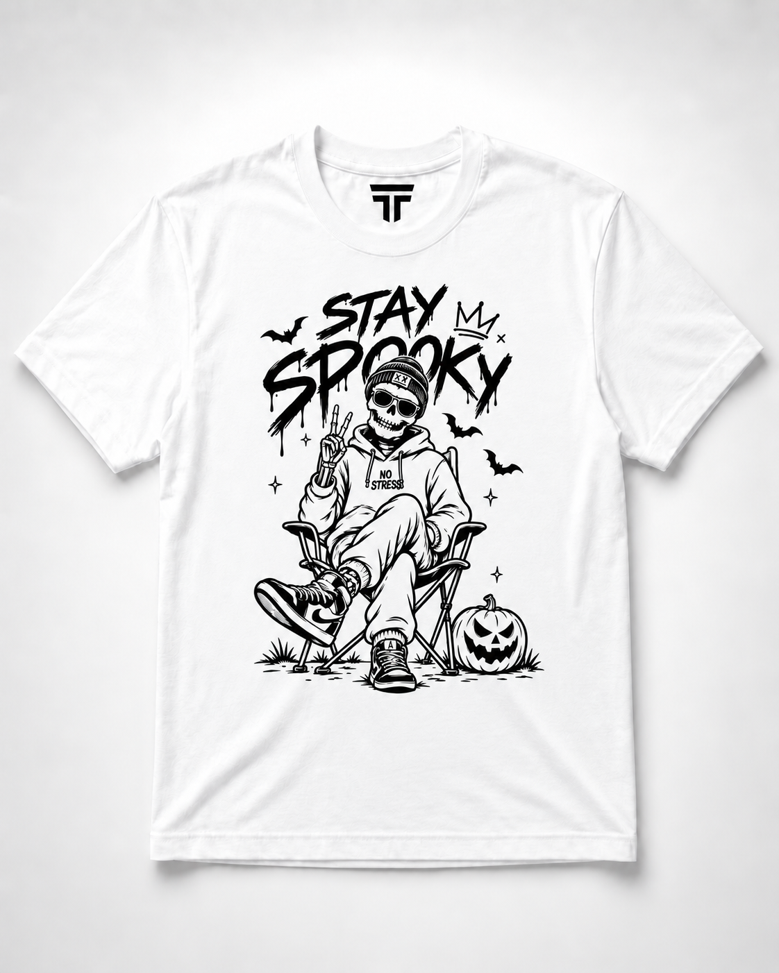 Stay Spooky Skeleton Halloween T-Shirt