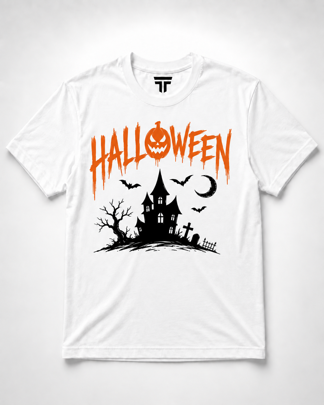 Haunted House Halloween T-Shirt