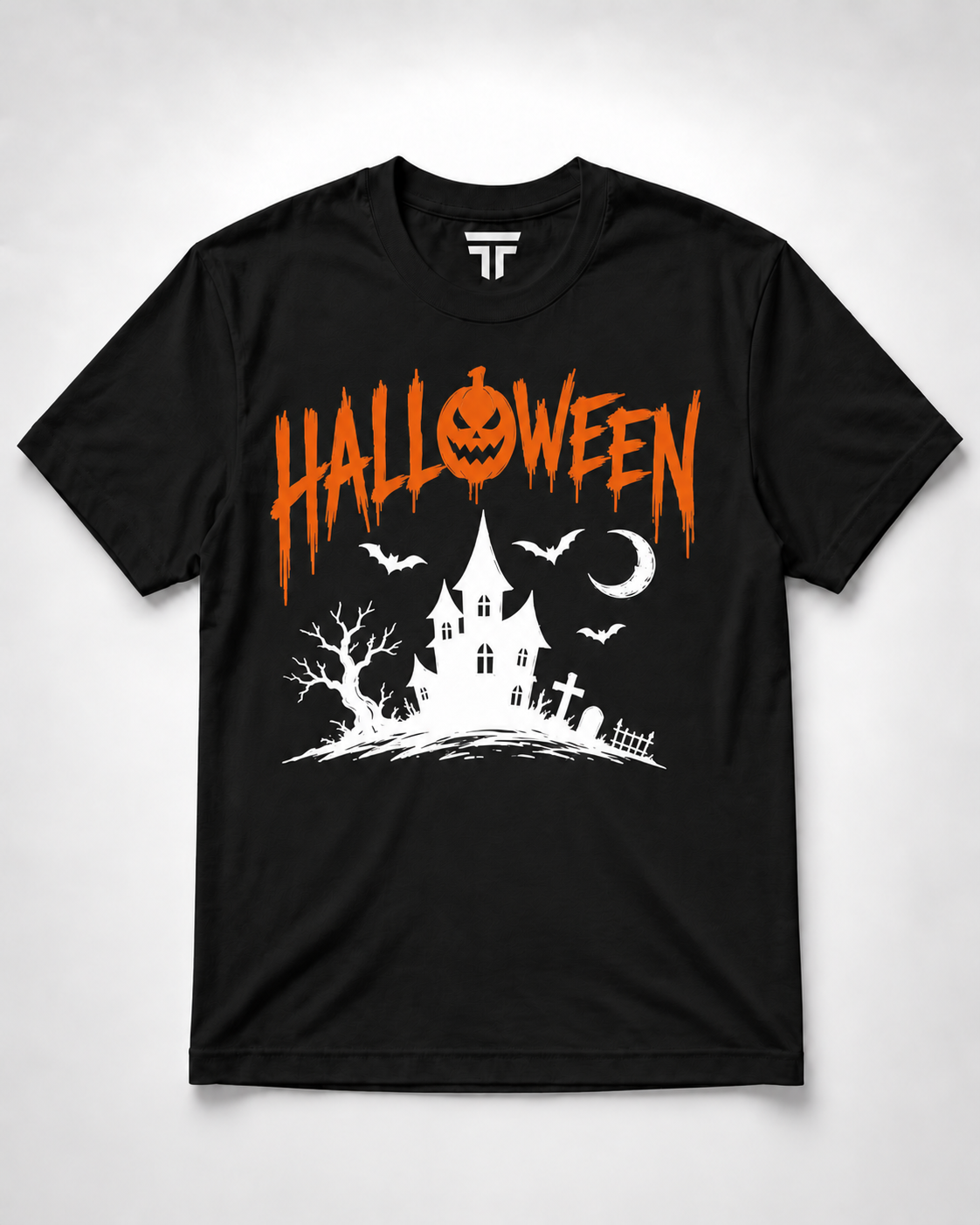 Haunted House Halloween T-Shirt