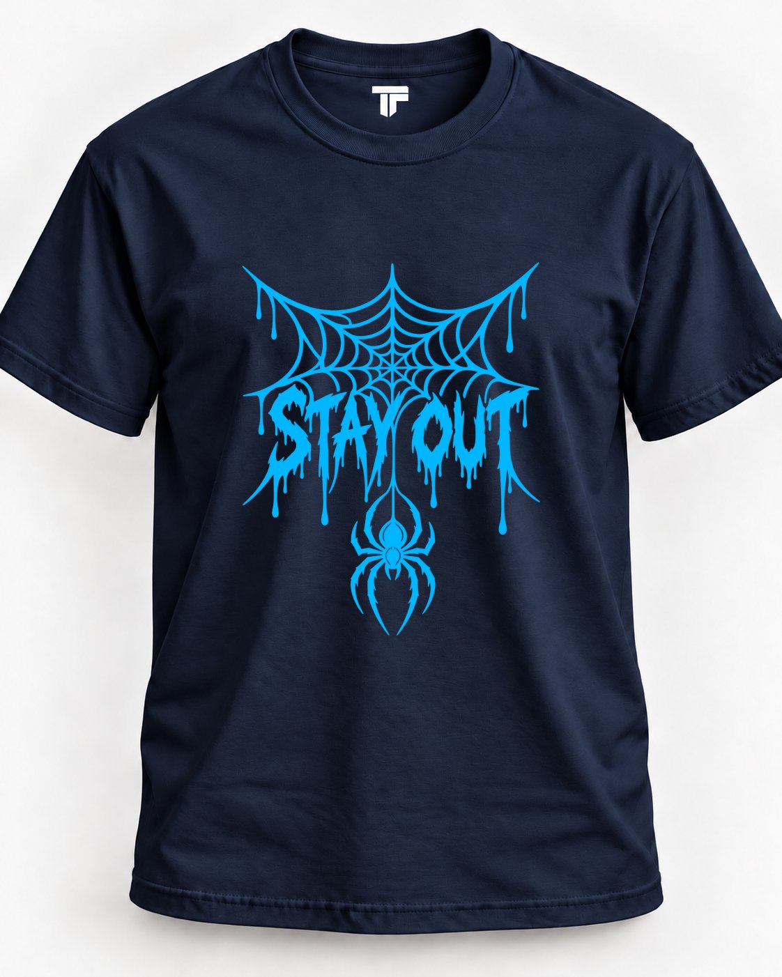 Stay Out Spider Web T-Shirt