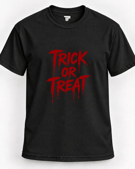 Trick or Treat Halloween Graphic T-Shirt