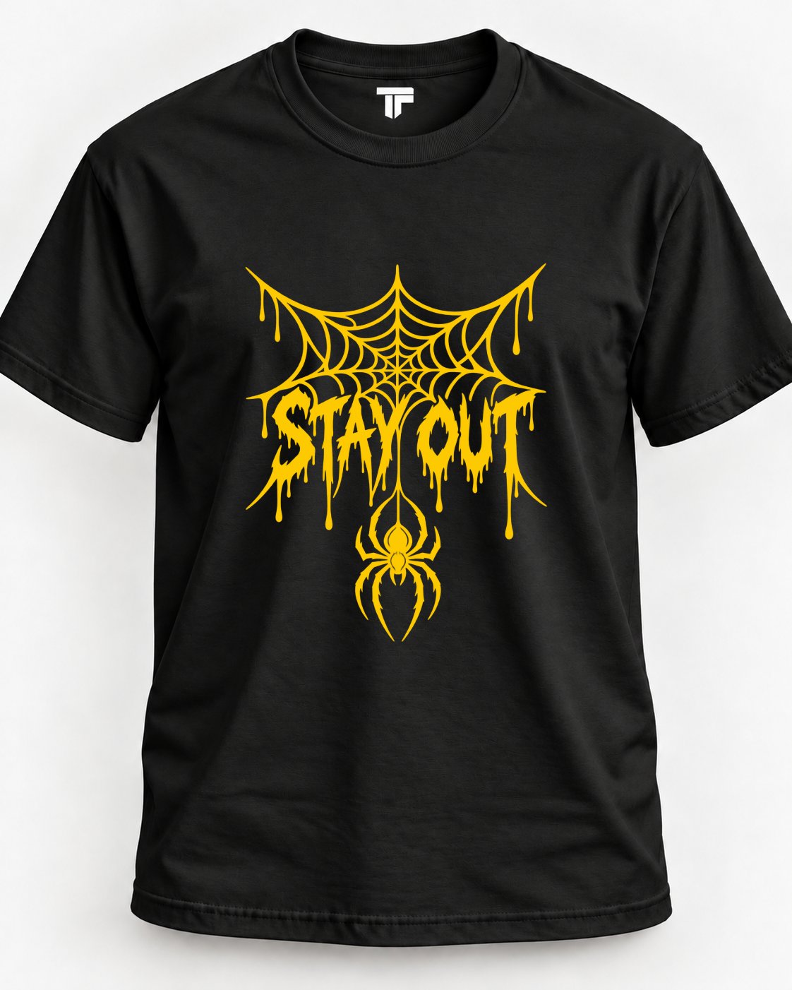 Stay Out Spider Web T-Shirt