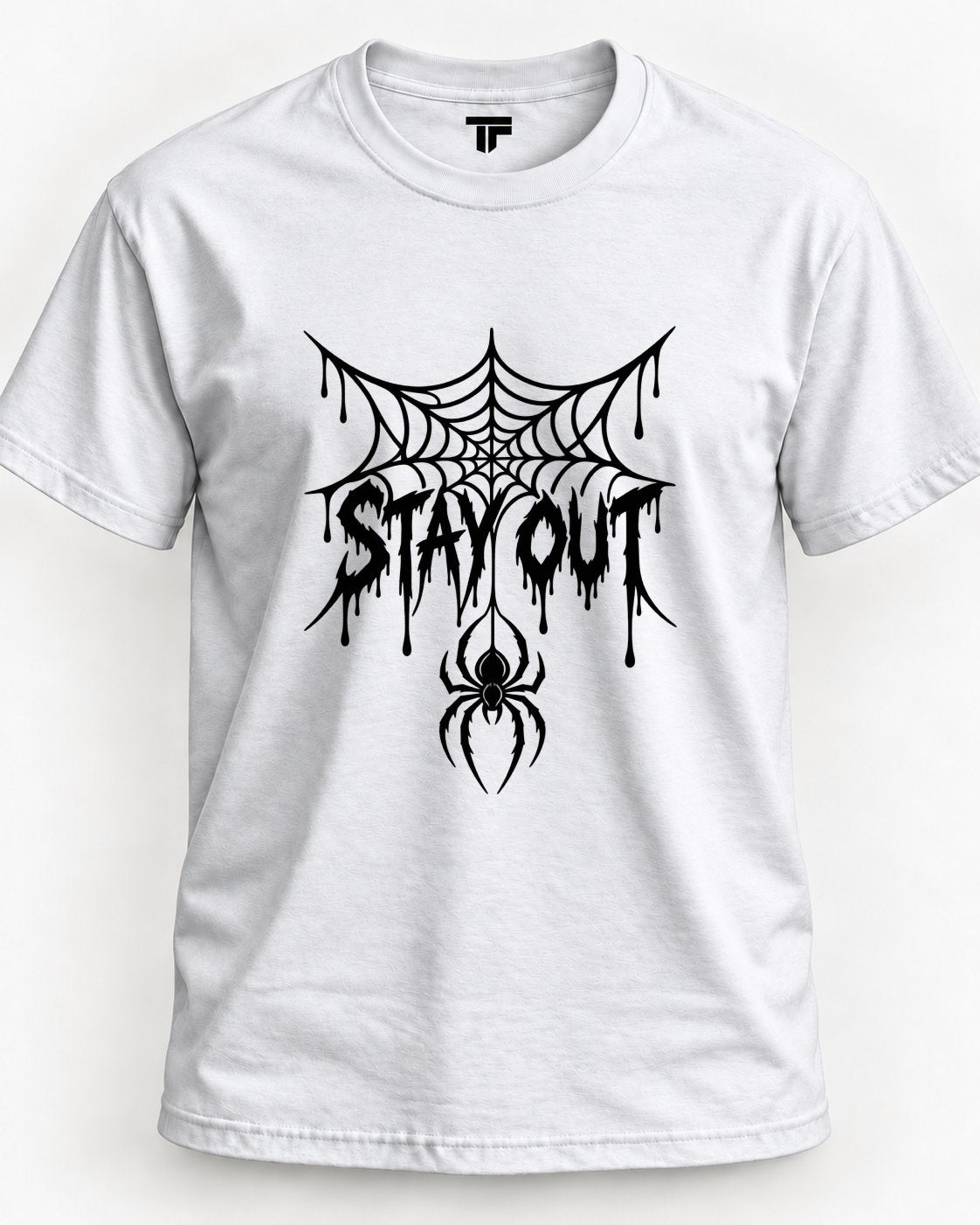 Stay Out Spider Web T-Shirt