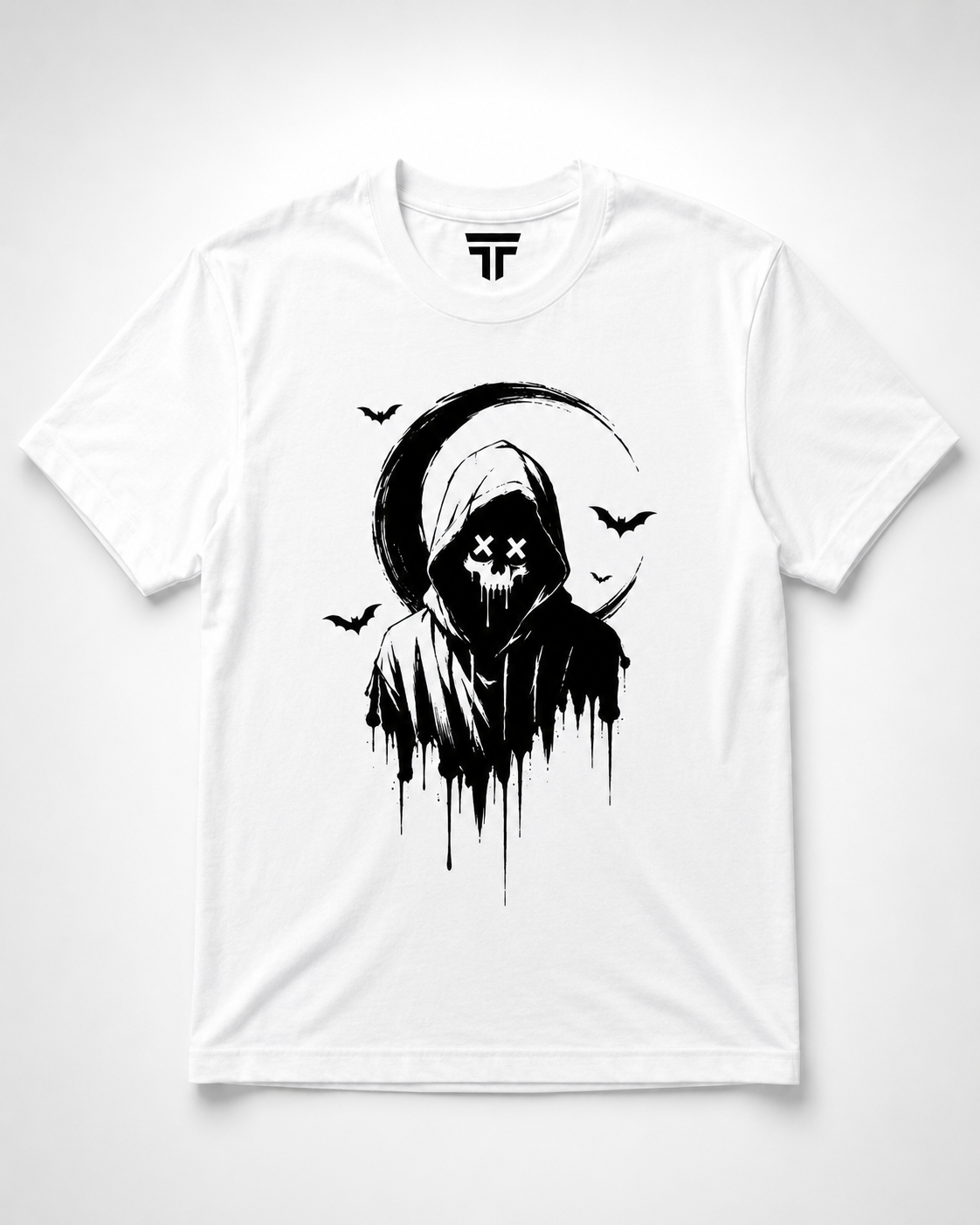 Grim Reaper Moon Halloween T-Shirt