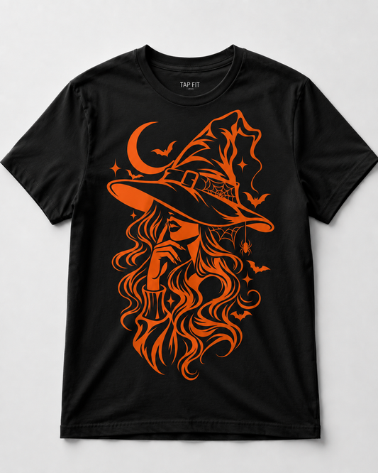 Moonlight Witch Halloween T-Shirt