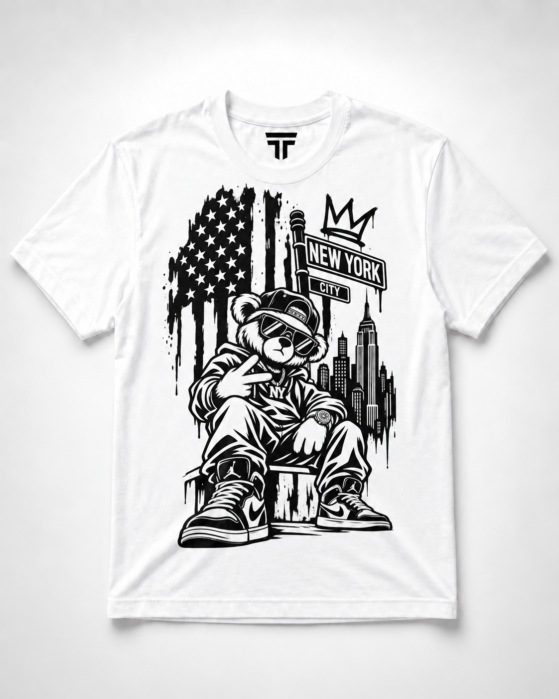 NYC Street Bear T-Shirt