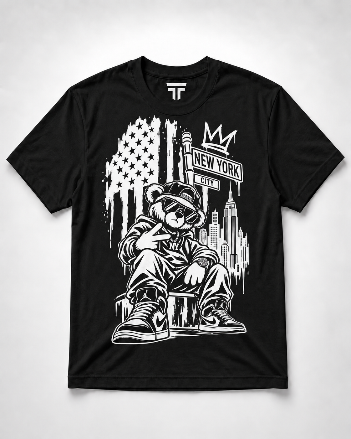NYC Street Bear T-Shirt