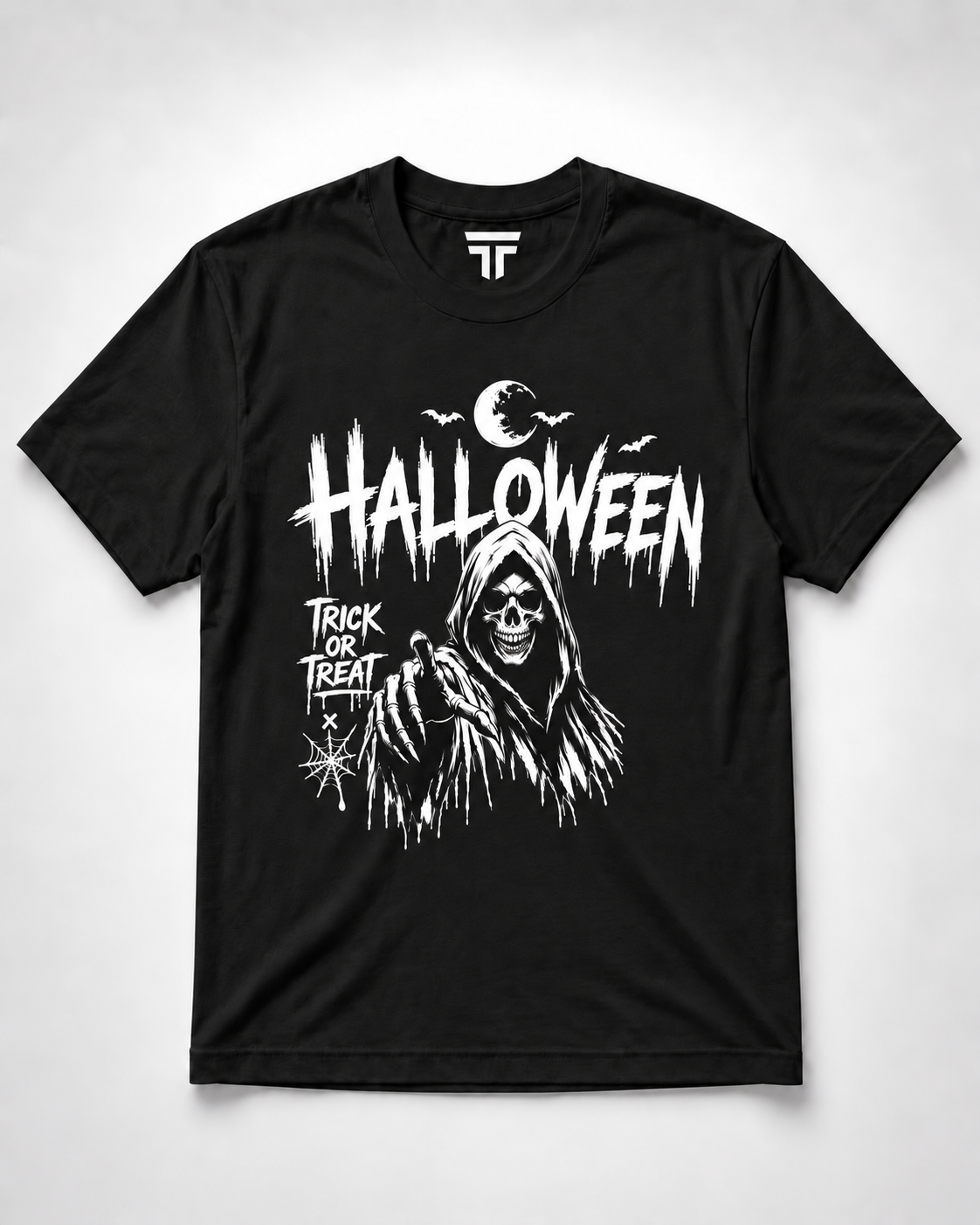 Trick or Treat Reaper Halloween T-Shirt